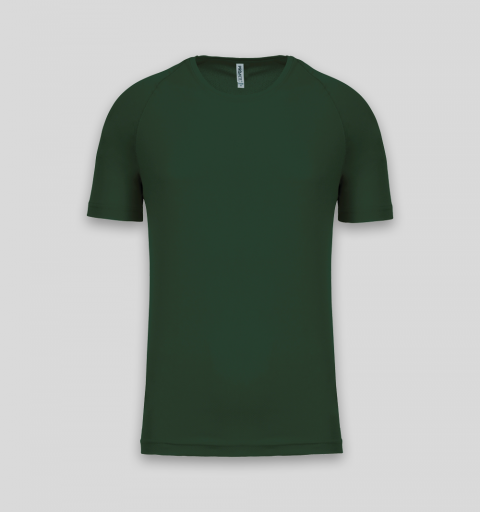 T-Shirt de Sport Vert Forêt