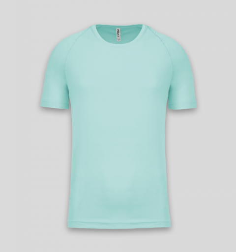 T-Shirt de Sport Vert Menthe