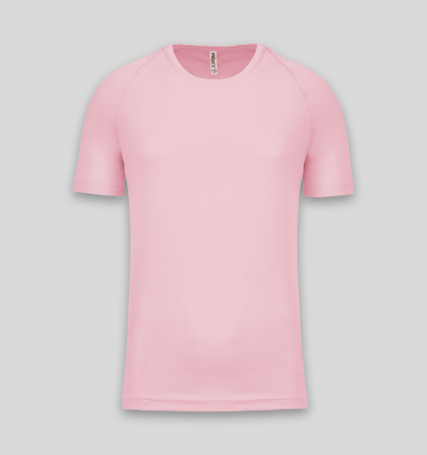 T-Shirt de Sport Rose Pâle